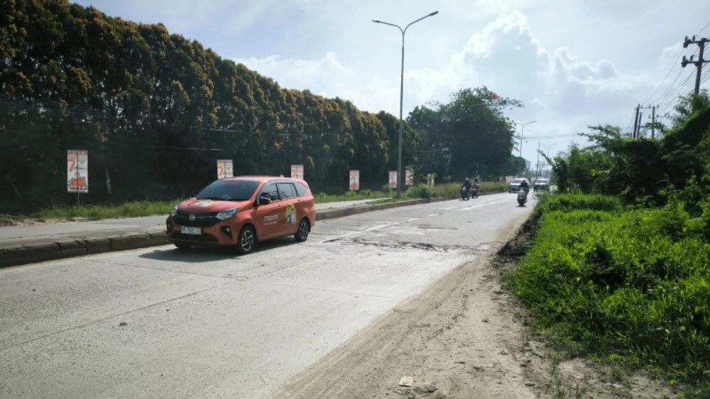 Jalan Trikora Kelurahan Handil Bakti, Kecamatan Palaran, Samarinda.