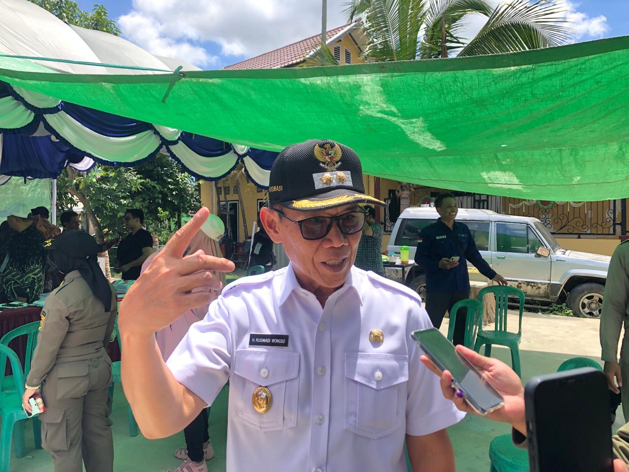 Wakil Wali Kota Samarinda saat memantau TPS 43. (Voxnews.id)