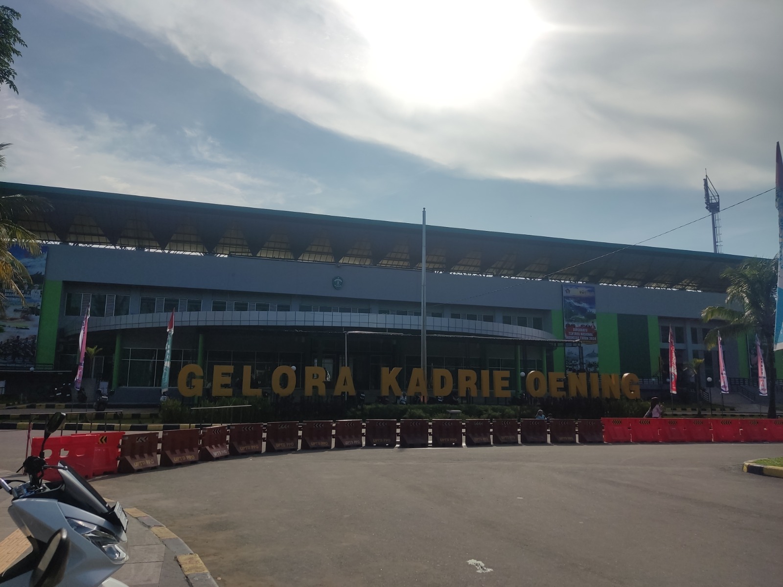 Potret GOR Kadrie Oening Samarinda. (Dok)