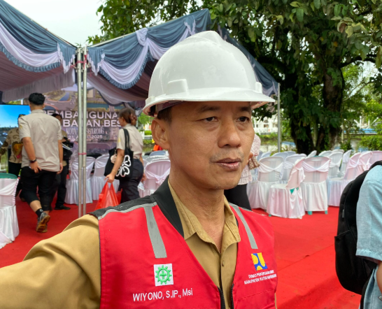 Kepala Dinas PU Kukar, Wiyono.