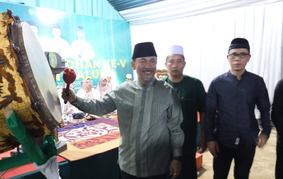 Sekda Kukar, Sunggono membuka kegiatan festival ramadan di Maluhu.