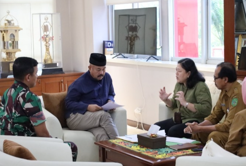 Bupati Kukar Terima Audiensi Kementan RI Bahas Percepatan Tambah Tanam Padi