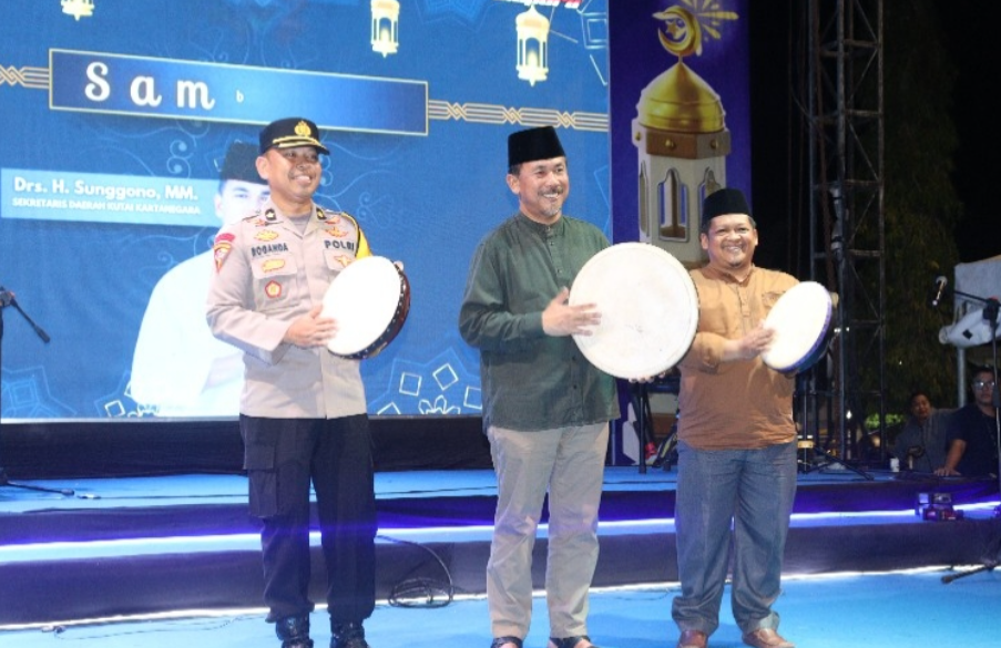Sekretaris Daerah (Sekda) Kabupaten Kutai Kartanegara (Kukar) Sunggono secara resmi membuka kegiatan Festival Kreatif Pemuda Ramadan (FKPR) 2.