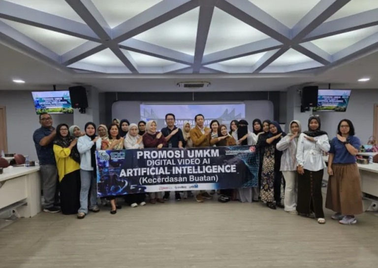 Telkom Dorong UMKM Kuasai Promosi Digital Lewat Pelatihan Video Berbasis AI. (Dok. Telkom)