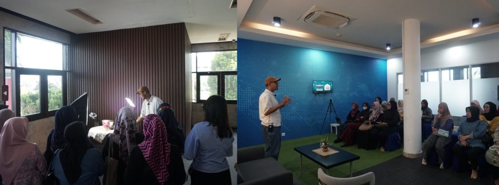 Telkom Regional 4 Kalimantan menggelar workshop fotografi produk bagi pelaku usaha mikro, kecil, dan menengah (UMKM) dalam rangkaian kegiatan Indibiz Ramadan Fest. (Voixnews.id)