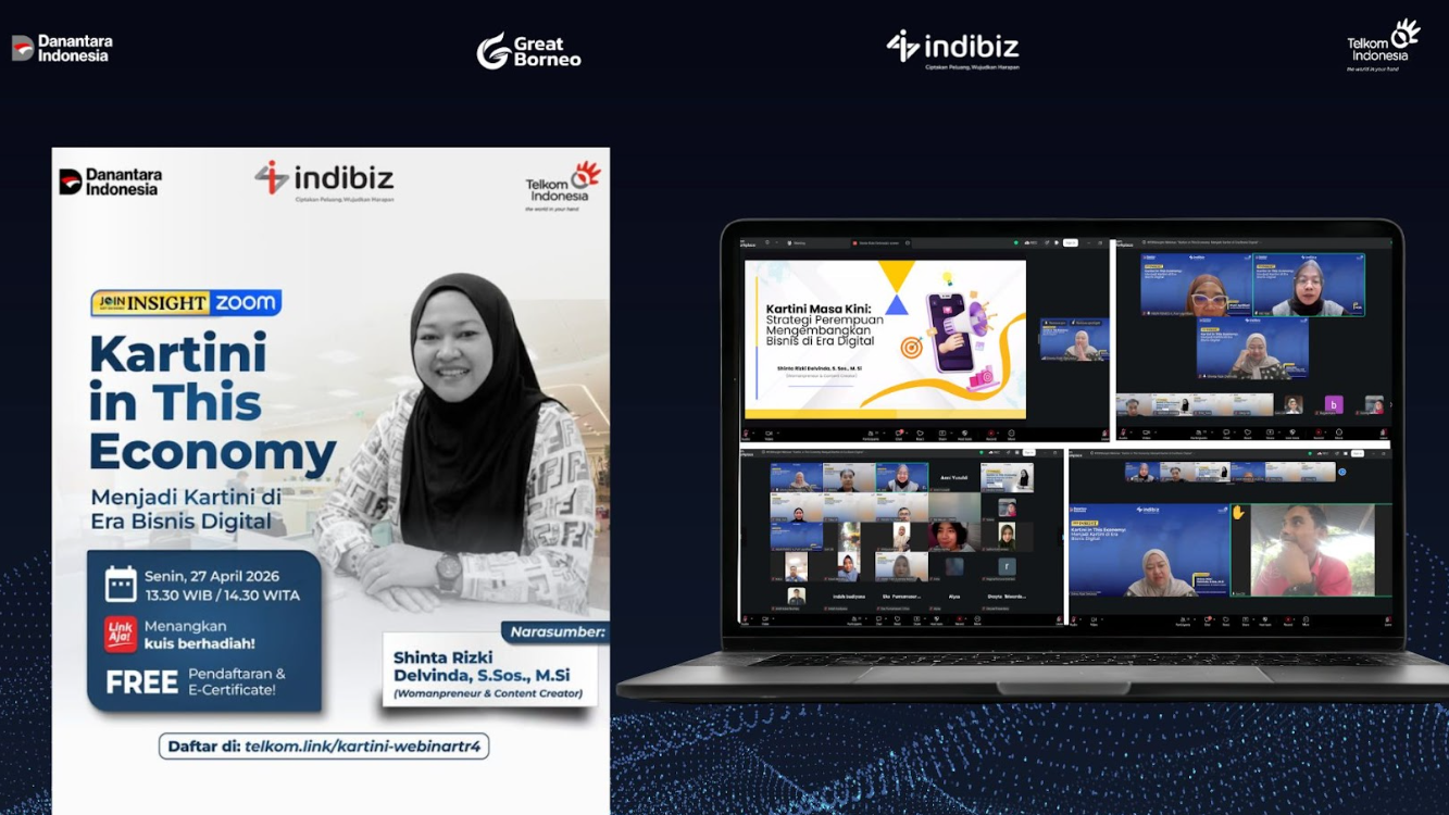Momentum Hari Kartini dimanfaatkan Indibiz Borneo untuk mendorong pelaku usaha perempuan lebih adaptif di era digital. (Voxnews.id)