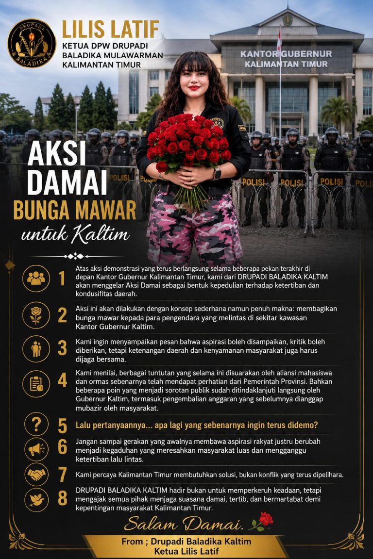 Aksi damai 20 Mei 2026 DRUPADI Baladika Kaltim.