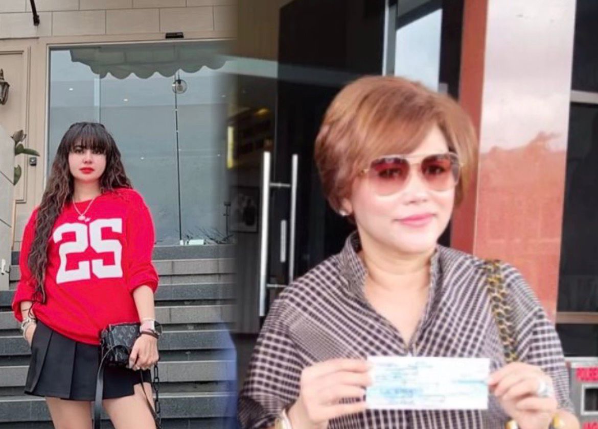Influencer Samarinda, Lilis Latif (kiri), Pengusaha Samarinda, Irma Suryani (kanan). (Voxnews.id)