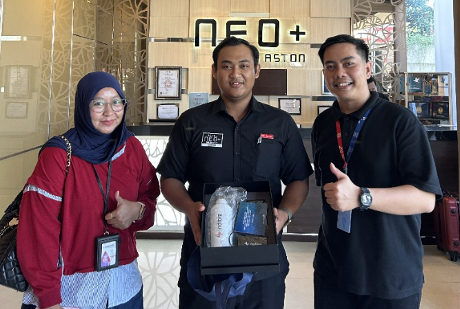 Perkuat Kemitraan, Indibiz Borneo Kunjungi Hotel Neo Balikpapan dan Serap Pengalaman Pelanggan. (Dok. Telkom)