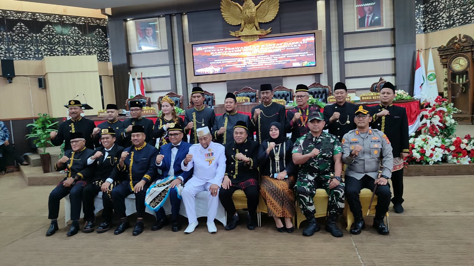 Rapat Paripurna DPRD Kukar Memperingati Hari Jadi Kota Tenggarong ke 244. (Voxnews.id)