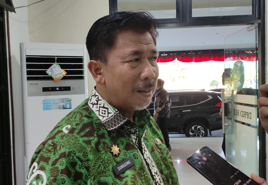 Sekda Kukar,Sunggono saat ditemui usai rapat perencanaan MTQ ke-46. (Voxnews.id)