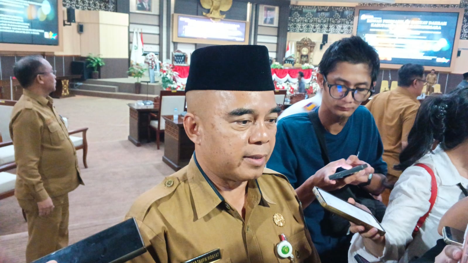 Asisten I Sekretariat Daerah Kabupaten Kukar, Akhmad Taufiq Hidayat. (Voxnews.id)