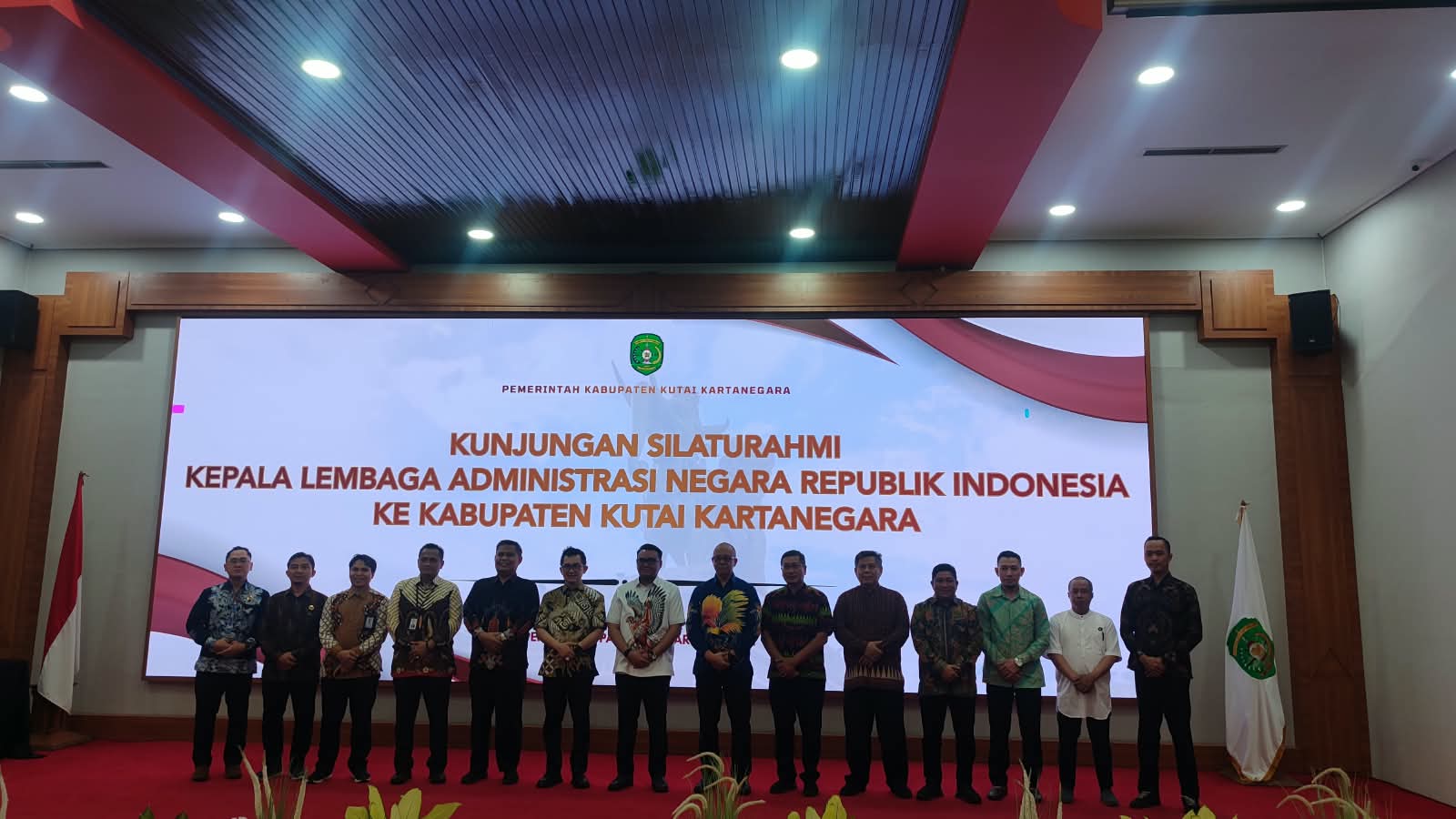 Penandatanganan MOU Pemkab Kukar dengan Kementerian LAN RI. (Voxnews.Id)