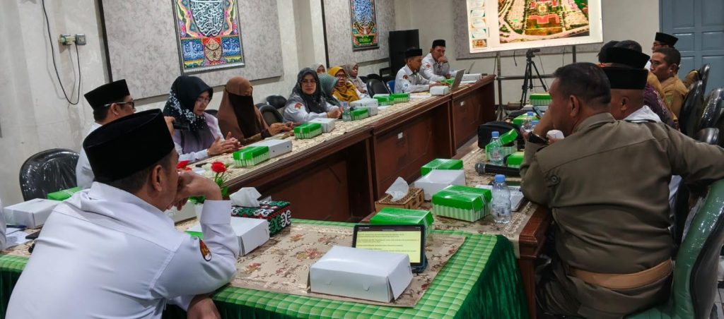 Rapat Persiapan Hari Santri Pemkab Kukar. (Voxnews.id)