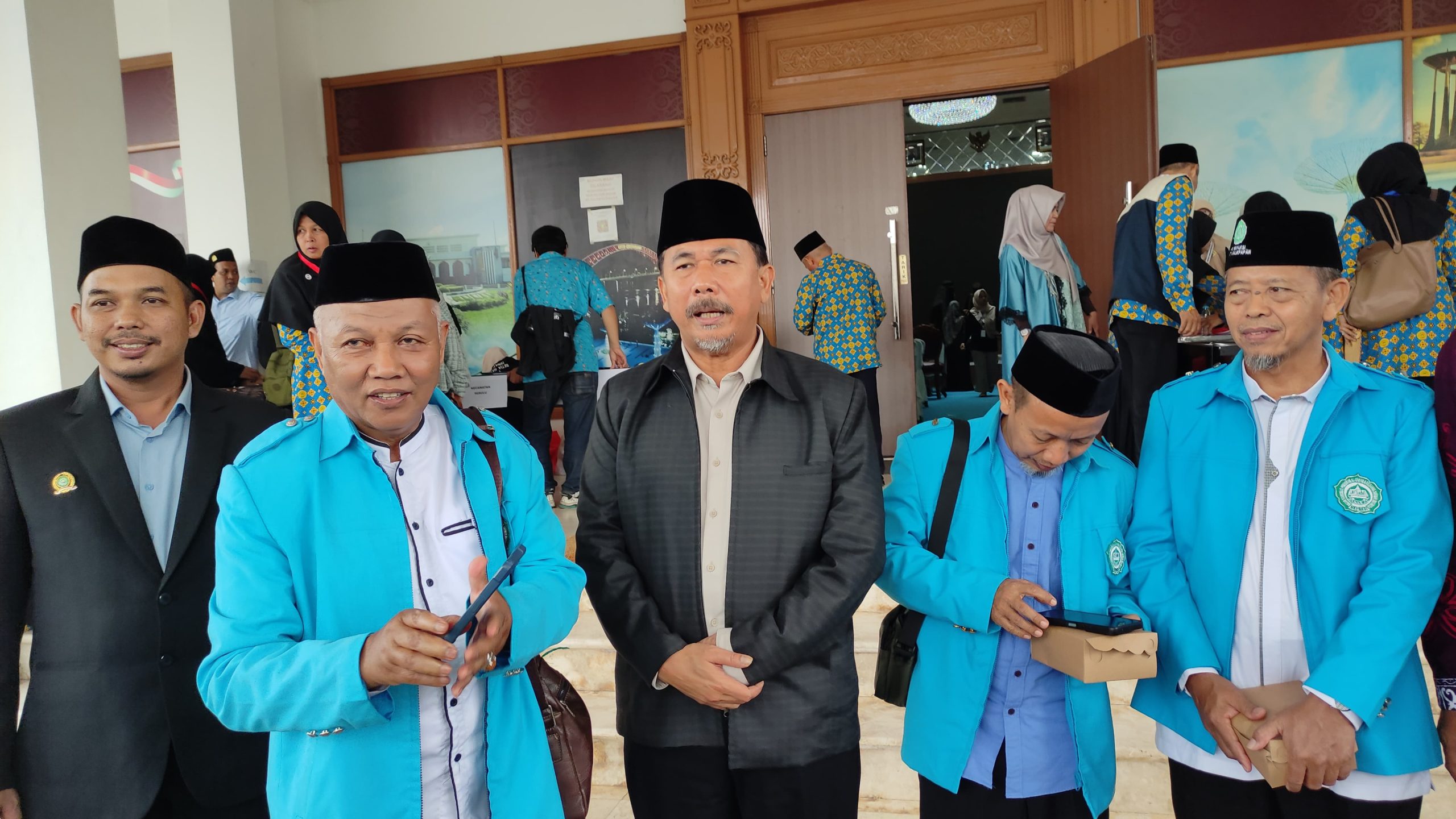 Sekda Kukar saat kegiatan sertifikasi dan munaqosah guru ngaji se-Kukar. (Voxnews.id)